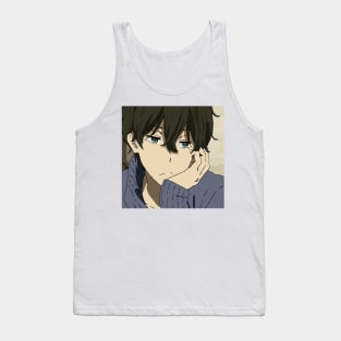 Hyouka in pixel arts Tank Top